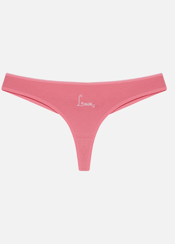 Жіночі трусики-стрінги колір рожевий ЦБ-00220520 Donella (259498445)