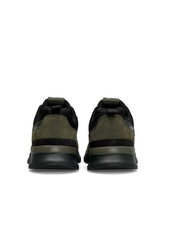Оливковые (хаки) демисезонные кроссовки мужские, вьетнам adidas Retropy Black Army Green