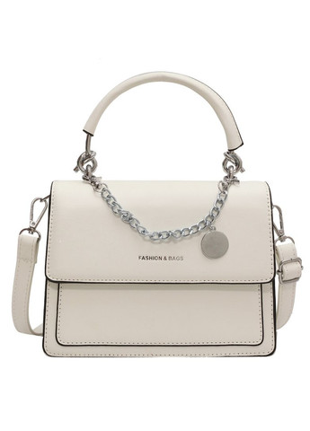 Женская классическая сумка кросс-боди белая No Brand (275927340)