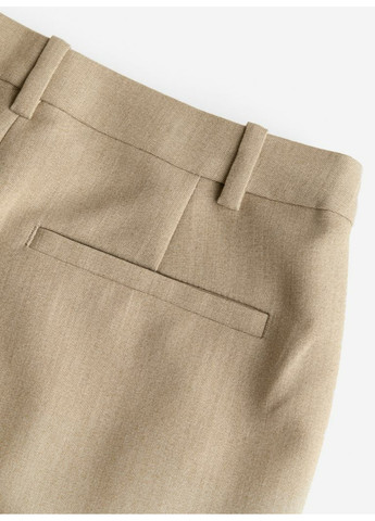 Жіночі штани-сігарети з стрілками Н&М (56507) S Бежеві H&M (271563228)