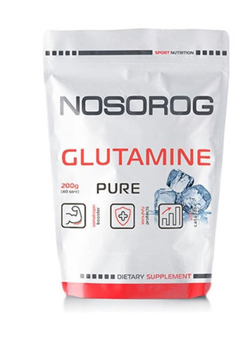 Glutamine 400 g /80 servings/ Pure Nosorog Nutrition (257252795)