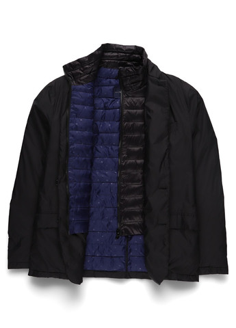 Черная демисезонная куртка куртка-пиджак Gas