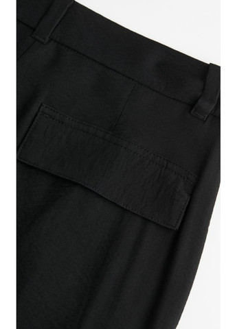 Женские штаны карго Н&М (56040) S Черные H&M (261408478)