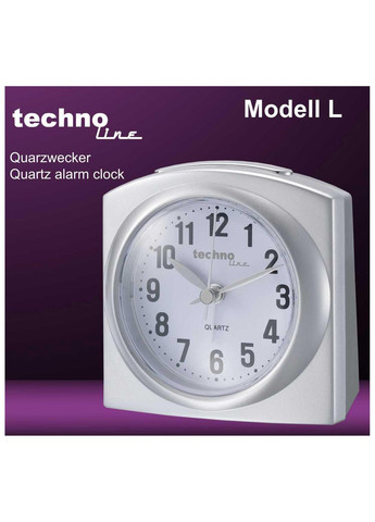 Годинник настільний Modell L Silver (Modell L silber) Technoline (258661706)
