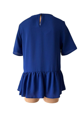 Синяя демисезонная блуза Y.A.S