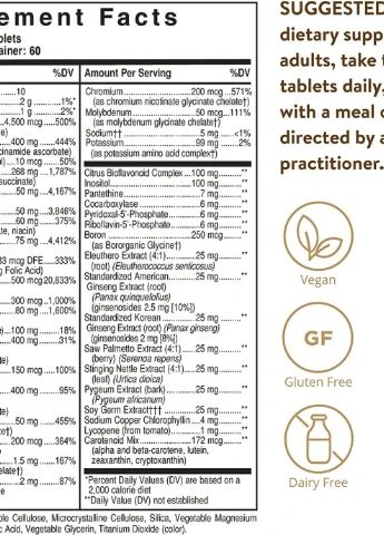 Вітаміни для чоловіків Male Multiple, Advanced Phytonutrient, 180 Tablets Solgar (266554565)