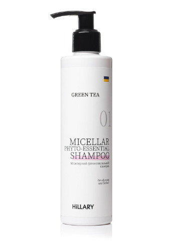 Набір комплексного догляду за жирним типом волосся Perfect Green Tea Hillary (256621864)