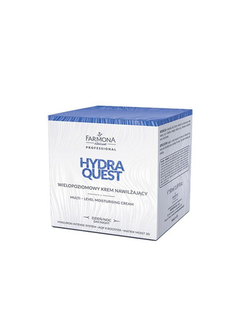 Мультирівневий зволожувальний крем для обличчя Hydra Quest 50 мл Farmona (257260123)