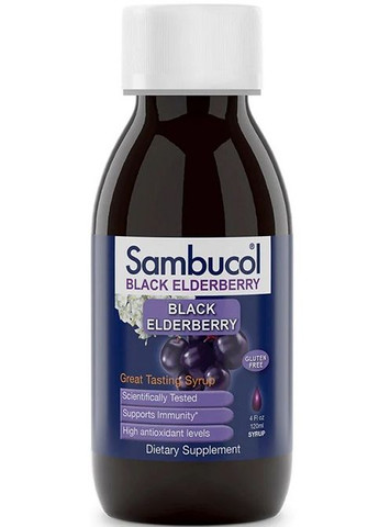 Black Elderberry 120 ml /12 servings/ Sambucol (260492566)