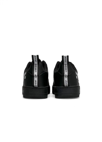 Черные демисезонные кроссовки женские, вьетнам New Balance Air Force Utility Low Black & White