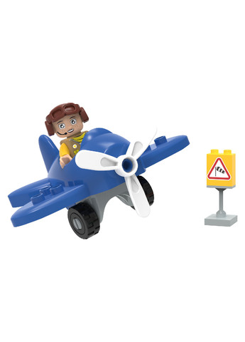 Дитячий комплект Літак різнокольоровий Playtive (259208057)
