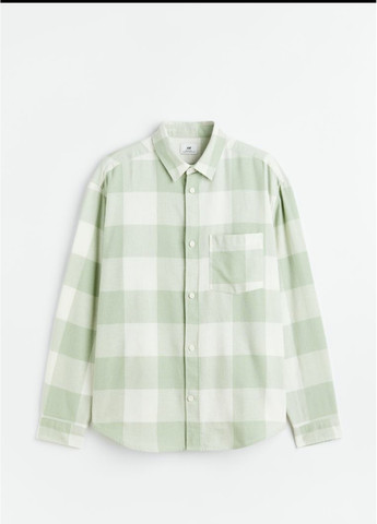 Чоловіча сорочка в клітку Н&М (55754) S Зелена H&M (258994895)