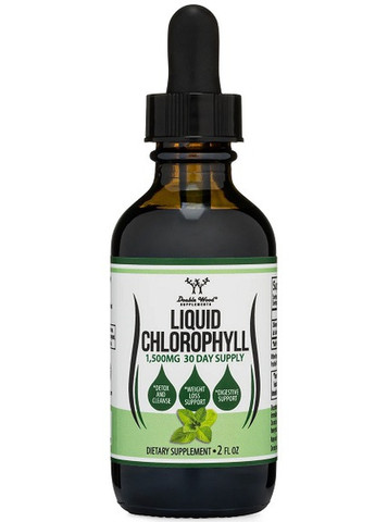 Double Wood Liquid Chlorophyll Ultraconcentrate 100 mg in 1 ml 60 ml Double Wood Supplements (258499786)