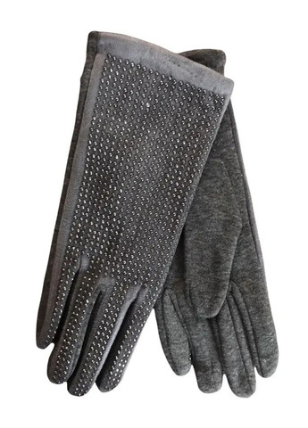Женские стрейчевые перчатки чёрные 199s2 M BR-S (261771655)