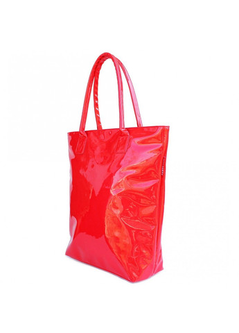 Высококачественная лакированная женская сумка красная PoolParty (262976013)