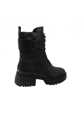 Черевики жіночі чорні натуральна шкіра Molka 182-22ZHC (257439413)