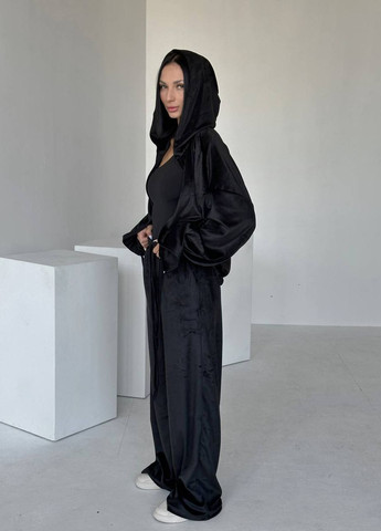 Велюровый женский прогулочный костюм кофта и брюки No Brand (277635640)