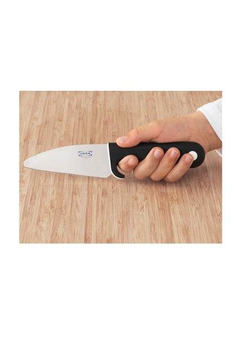 Нож и овощечистка, черный/белый IKEA småbit (260473735)