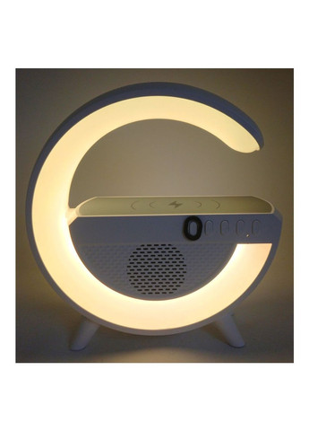 Лампа колонка светильник ночник с беспроводной зарядкой радио на акумуляторе USB ЮСБ блютуз No Brand (277817150)