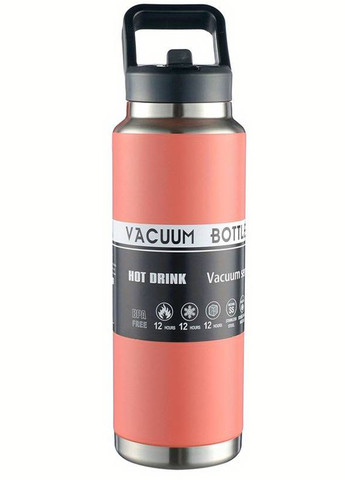Чашка термос вакуумная Vacuum Bottle 987A с двойными стенками из нержавеющей стали 600 мл A-Plus (273425176)