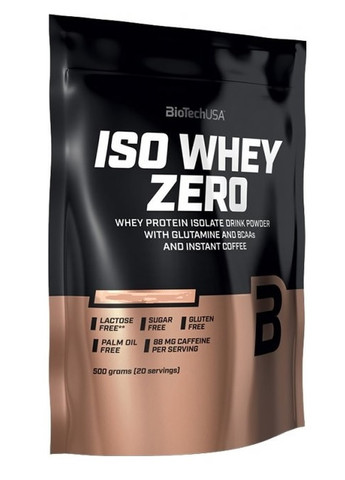 Iso Whey Zero 500 g /20 servings/ Banana Biotechusa (257079609)