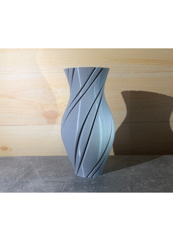 Фігурна декоративна тонкостінна ваза «Вдавлена спіраль» ЗаСвіт (261555161)