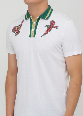 Белая футболка-поло для мужчин Asos