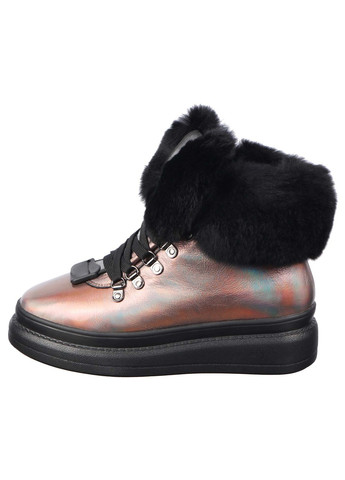 Зимние женские зимние ботинки на платформе 195428 Deenoor
