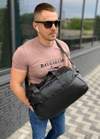 Мужская сумка через плечо для спортзала дорожная универсальная Medium Zeus No Brand (258430117)