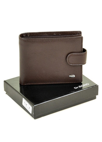 Кожаный кошелек Classik RFID M4 black Dr. Bond (261551103)