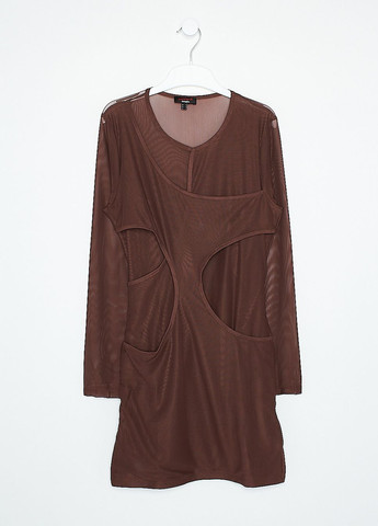 Коричневое сукня демісезон,коричневий, Jennyfer