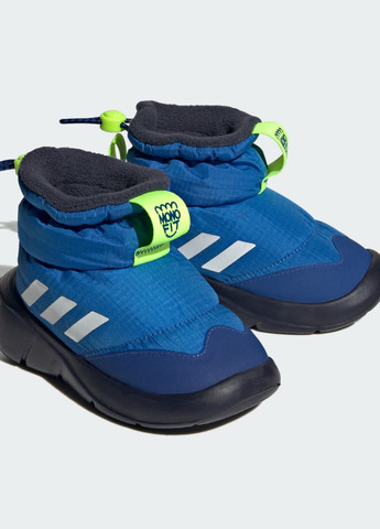 Синие спортивные осенние кроссовки monofit adidas