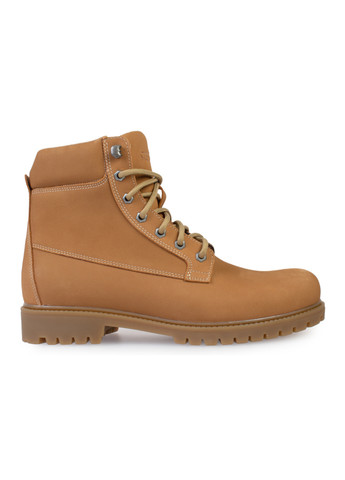 Коричневые зимние ботинки мужские бренда 9500974_(2) Clubshoes
