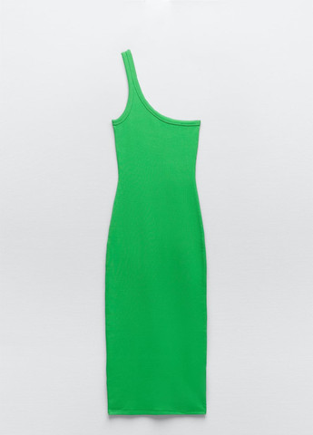Зеленое платье Zara