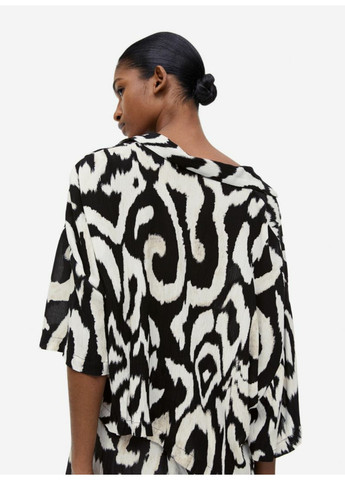 Черная повседневный рубашка H&M