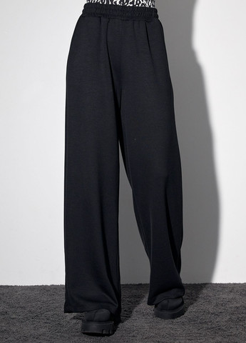 Жіночі трикотажні штани - чорний Lurex (275868572)