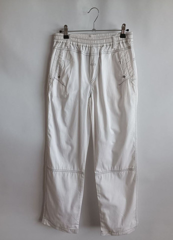 Белые джинсовые летние брюки прямые Sprint