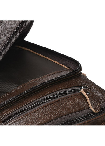 Мужская кожаная сумка на плечо K15112-brown Borsa Leather (271664990)