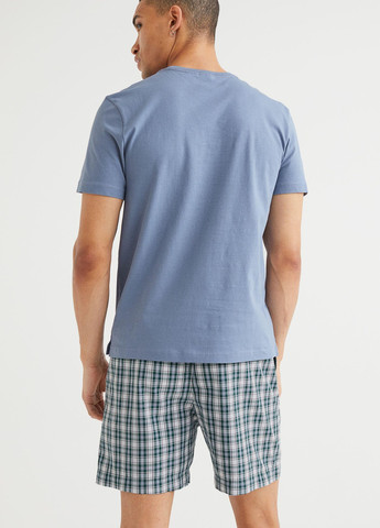 Голубая футболка для сну,блакитний, H&M