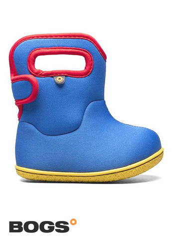 Водонепроникні чобітки для малюків Bogs solid royal mlti (268032423)