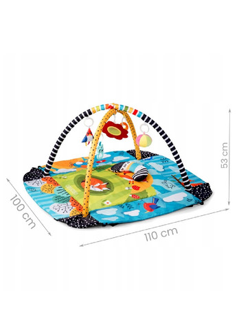 Большой развивающий интерактивный коврик комплекс для детей младенцев малышей 53х110х100 см (475234-Prob) Лиса Unbranded (263588356)
