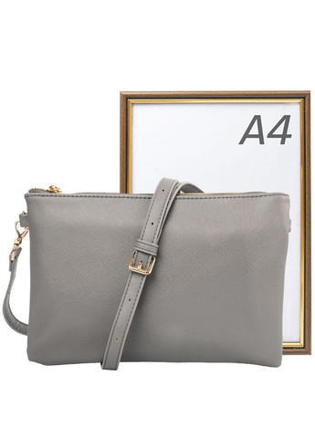 Женская сумка-клатч из кожзама A991705-brown Amelie Galanti (266142861)