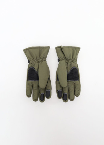 Мужские перчатки цвет хаки ЦБ-00227364 No Brand (272592962)