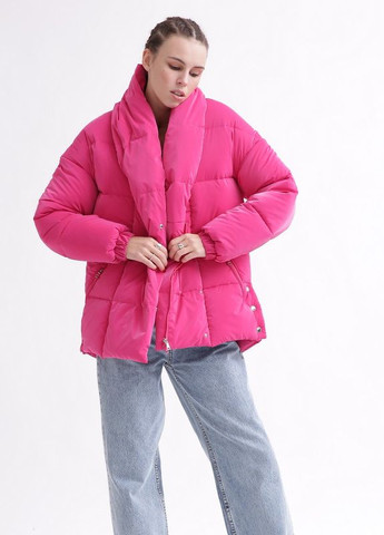 Малиновая зимняя женская зимняя куртка X-Woyz