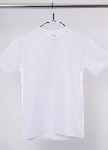 Белая мужская футболка - base цвет белый 438682 New Trend