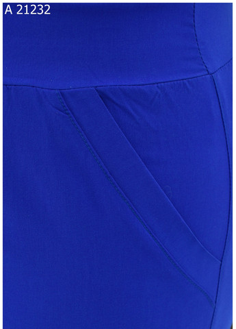 Светло-синие классические летние брюки SK