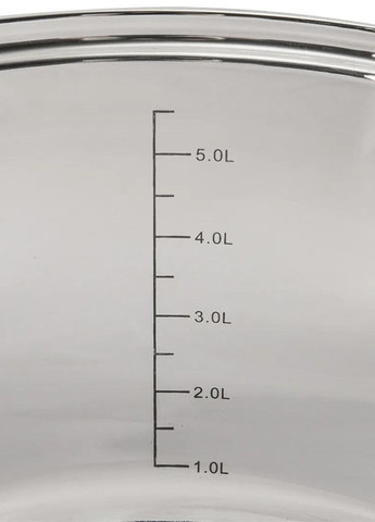 Набор кастрюль 6 пр. (2, 3, 4 л) цилиндрические нержавеющая сталь арт. MK-3506 Maxmark (265215003)