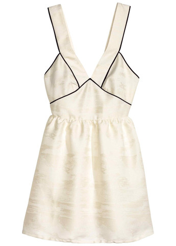 Белое сукня літо,білий-чорний, H&M