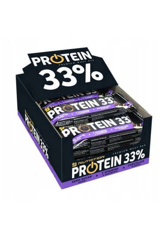 Протеиновые Батончики Protein 33% Bar - 25x50г Шоколад Go On Nutrition (269461926)