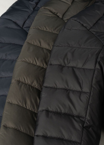 Темно-синяя зимняя мужская зимняя куртка парка SK